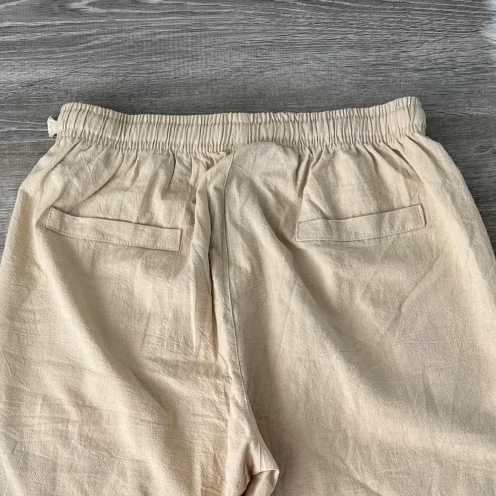 OLD MONEY Cancun Cotton Pantalon Linen/Cotton Pants Size Medium